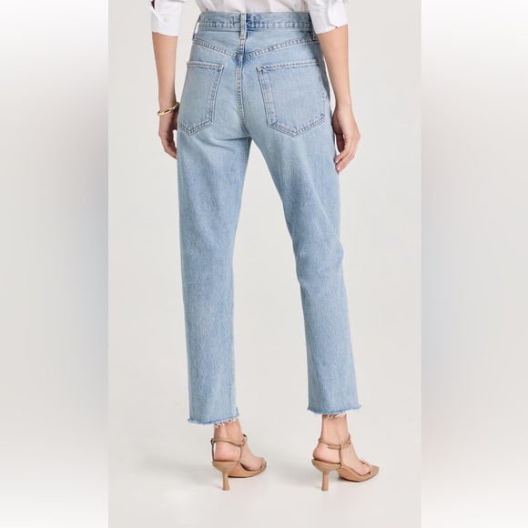 AGOLDE RILEY HIGH RISE STRAIGHT CROP SIZE 25 - Picture 2 of 8